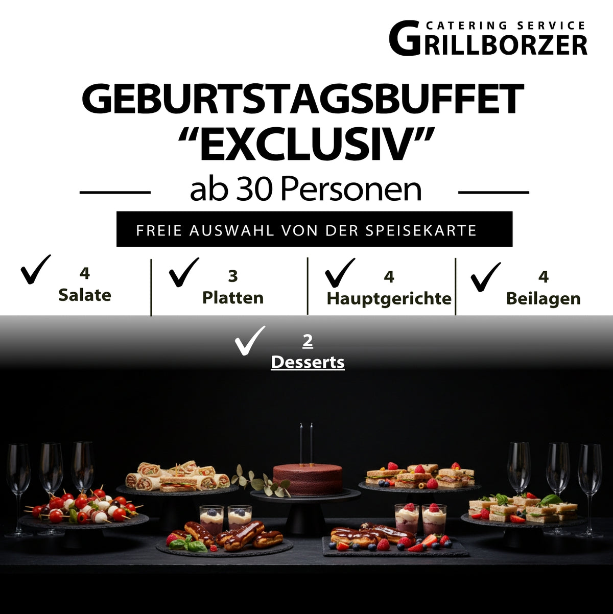 Geburtstagsbuffet "Exclusiv"