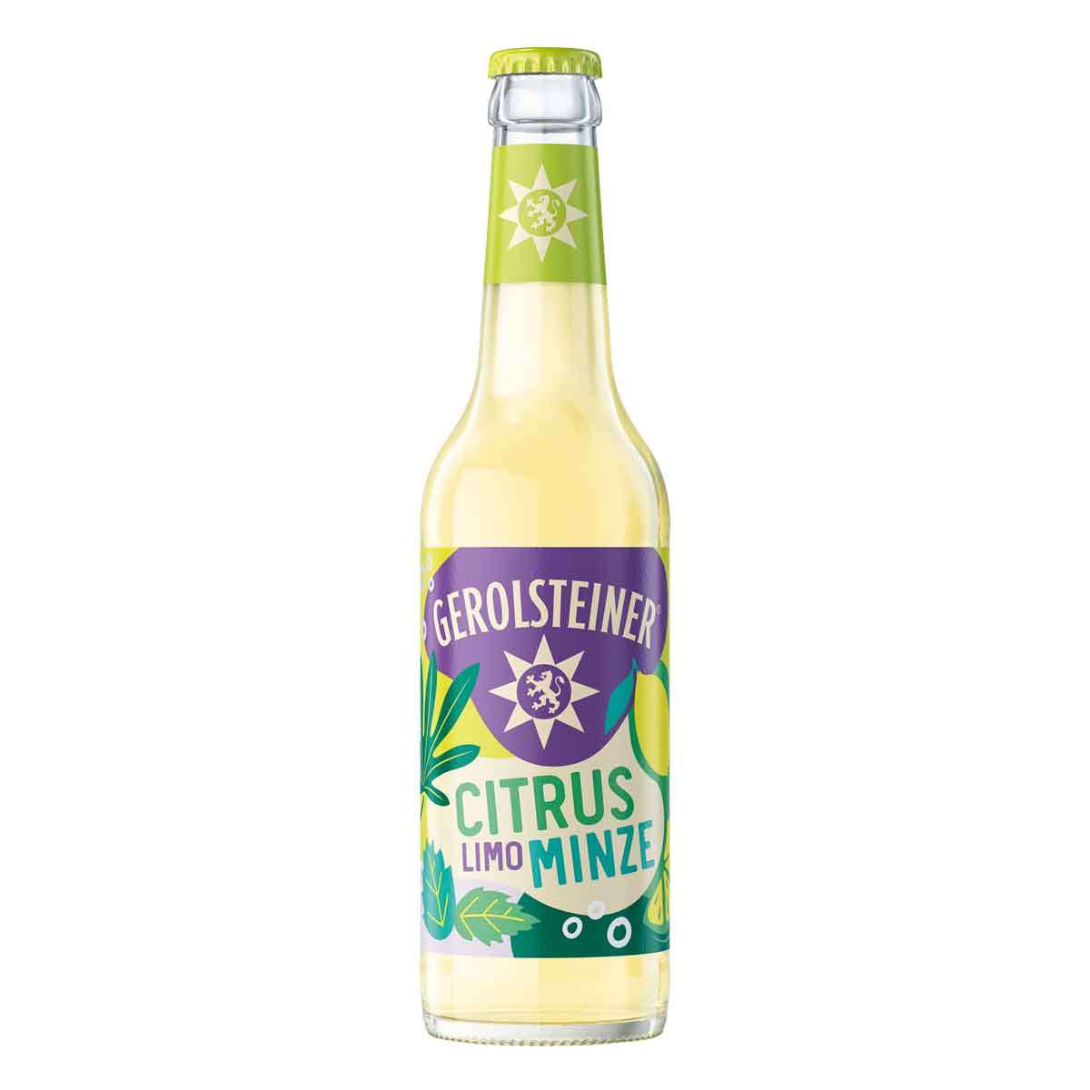 Gerolsteiner Citrus & Minze 0,33 L (24x0,33 Liter)