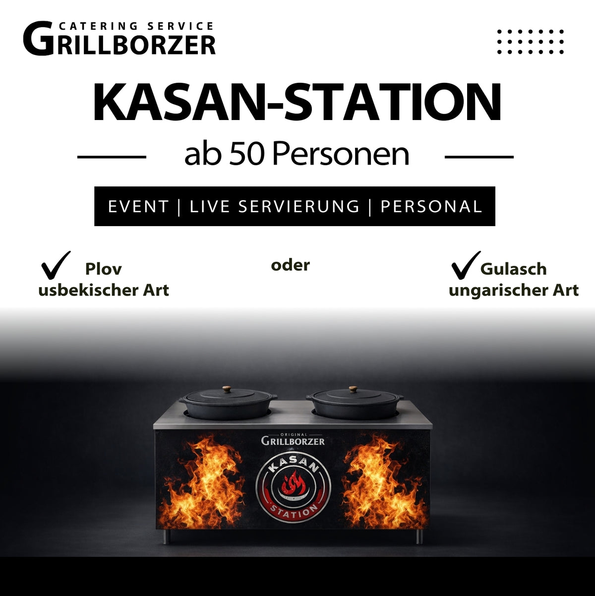 Kasan-Station ab 50 Personen